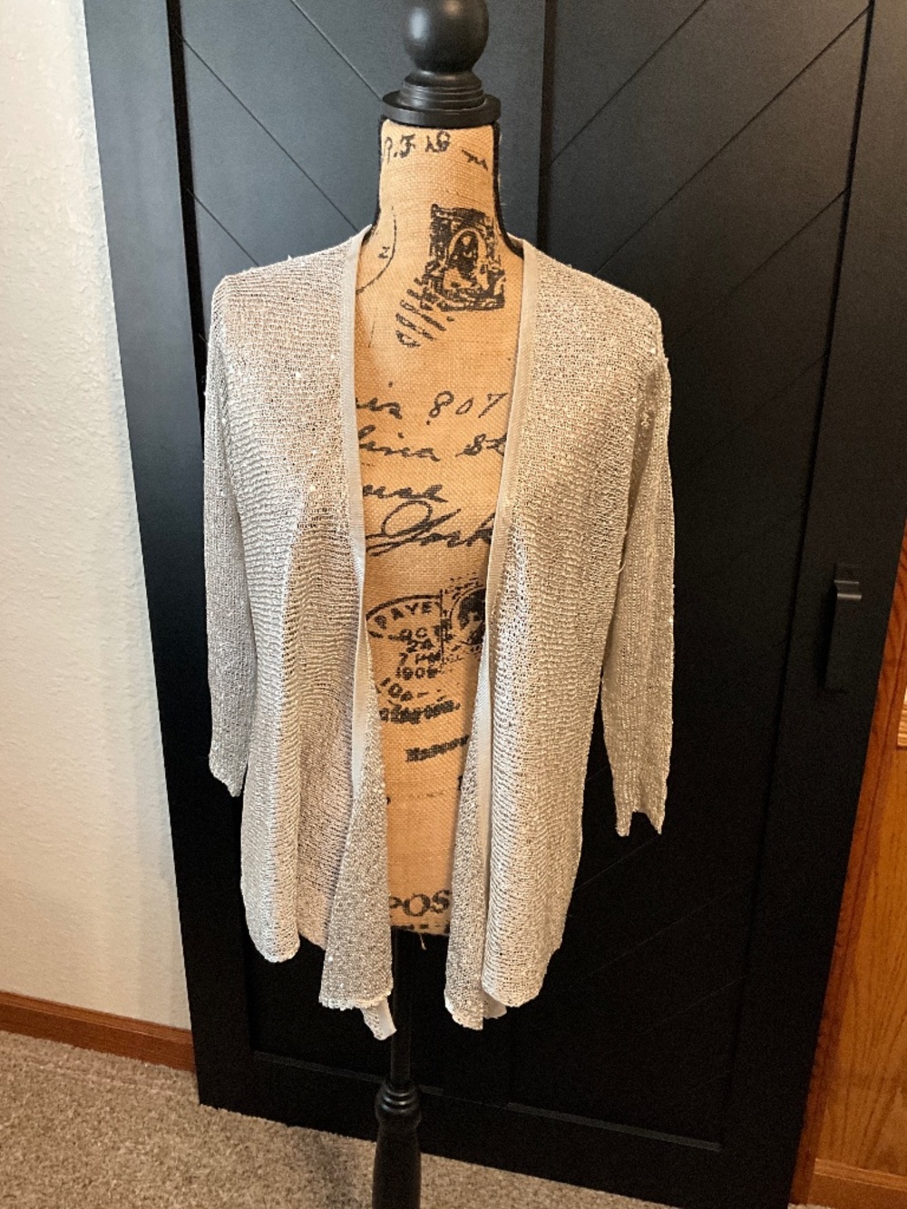 Sequin cardigan NWT.  Medium